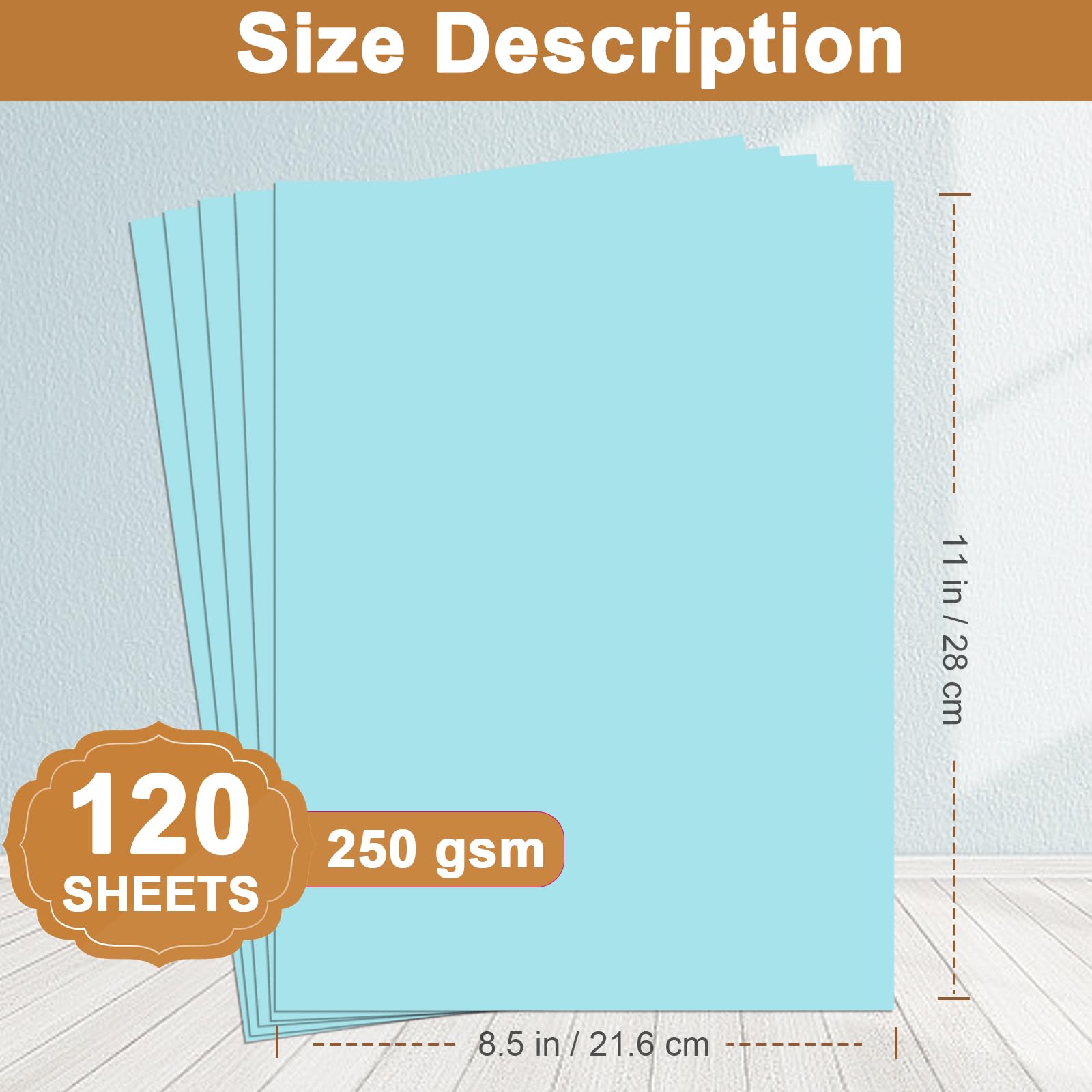 Silunkia 28 Sheets Black Cardstock 8.5 x 11 for Halloween, 250gsm/92lb Heavyweight Black Paper Card Stock for DIY Cards, Scrapbooking, Greeting Cards, Invitations, Party