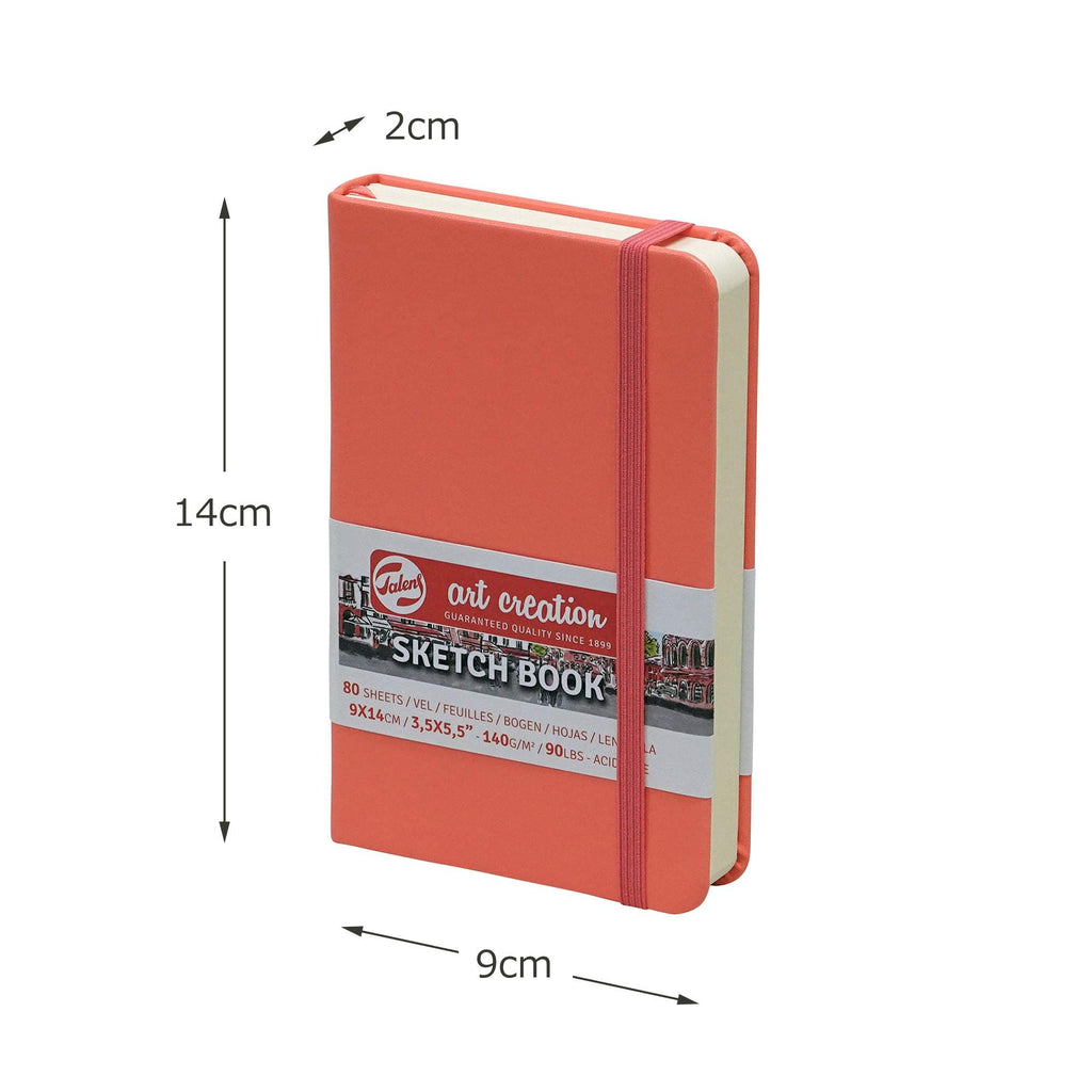 Talens Art Creation Sketchbook 80 Sheets, 13 cm x 21 cm, Black