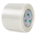 BOMEI PACK Wide Strapping Tape, 4Inch Heavy Duty Reinforced Packing Tape, Fiberglass Filament 60yds 5.5Mil