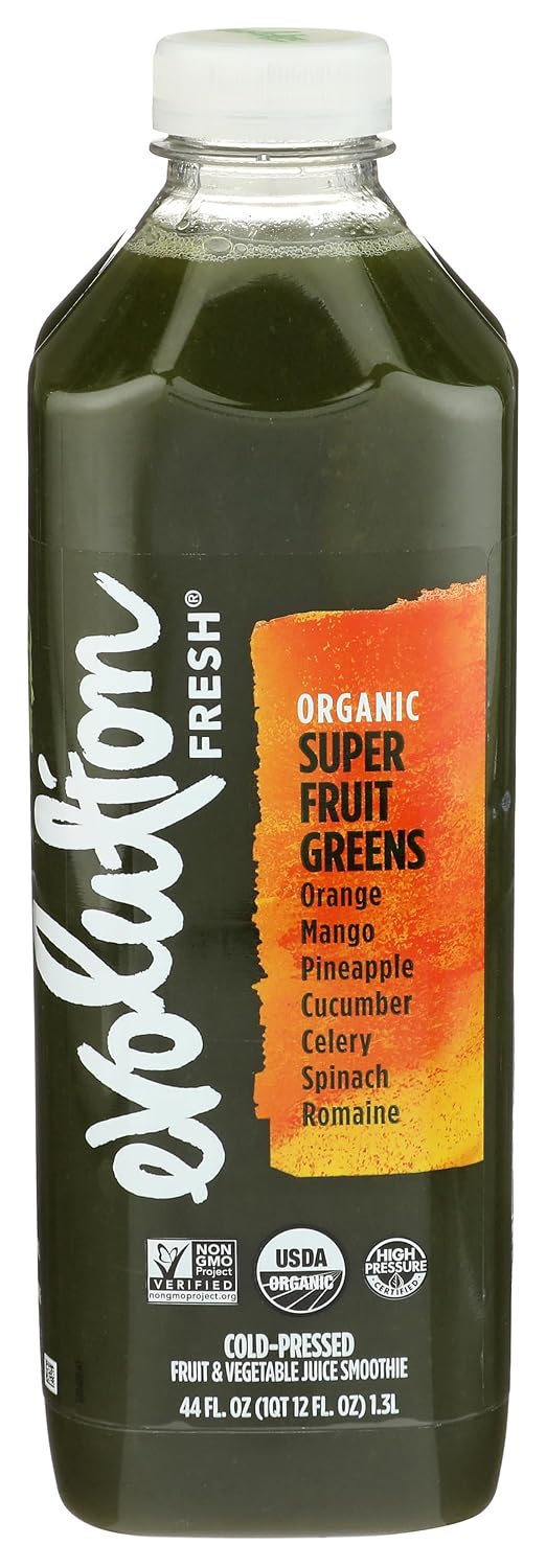 Evolution Fresh, Juice Superfruit Greens Organic, 44 Fl Oz