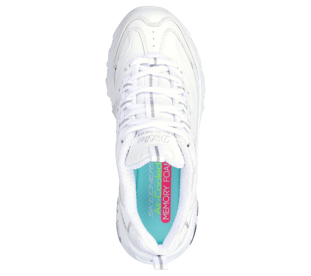 Skechers Women's D'lites Life Saver Memory Foam Lace-up Sneakers