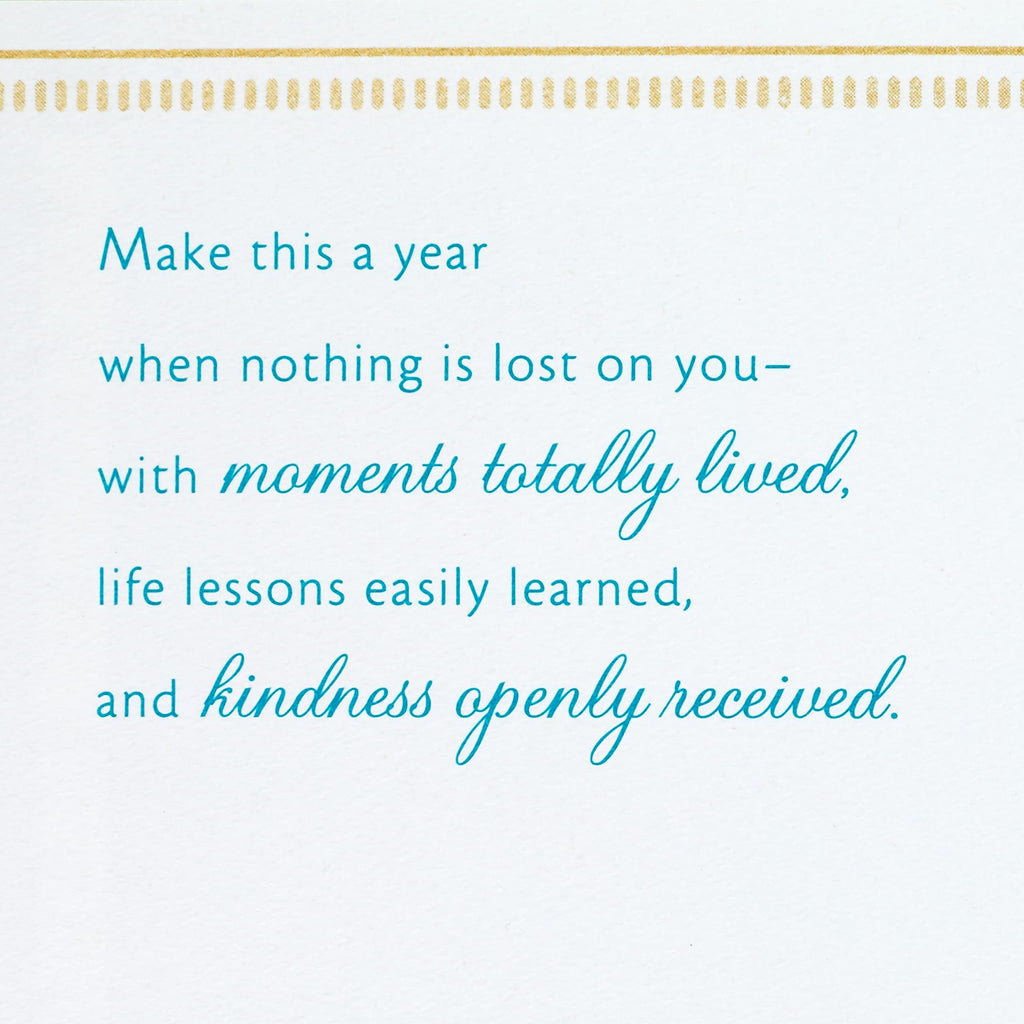 Hallmark Signature Birthday Card (Best Birthday Ever)