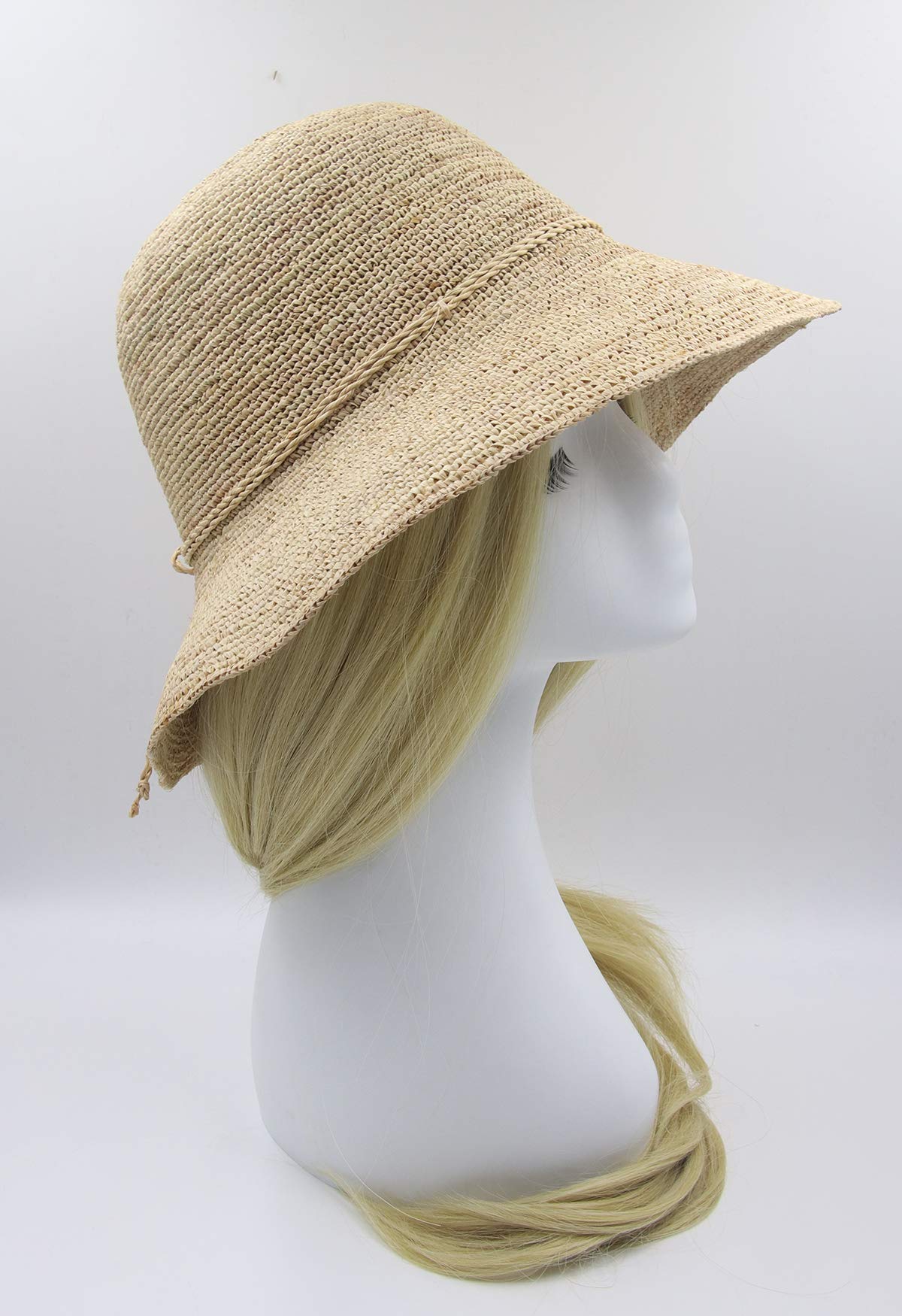 Women's Bucket Hats Fashion Womens Summer Beach Sun Straw Hat