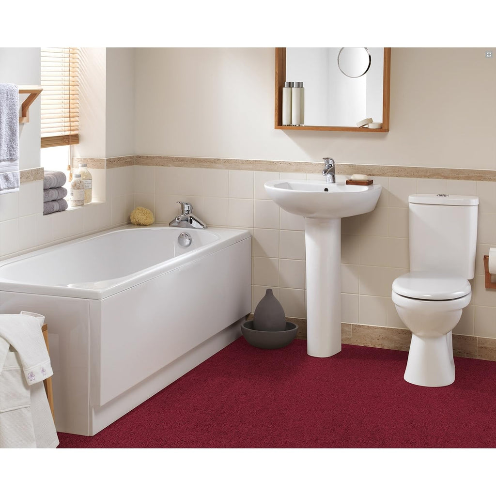 Garland Rug Room Size Bathroom Carpet, 5-Feet by 6-Feet, Basin Blue