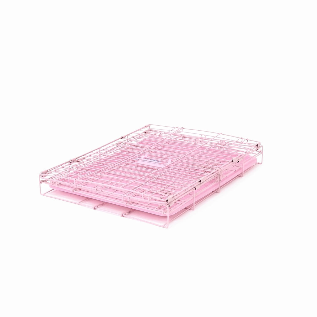 Carlson Secure and Compact Double Door Metal Dog Crate, Medium with Divider Panel