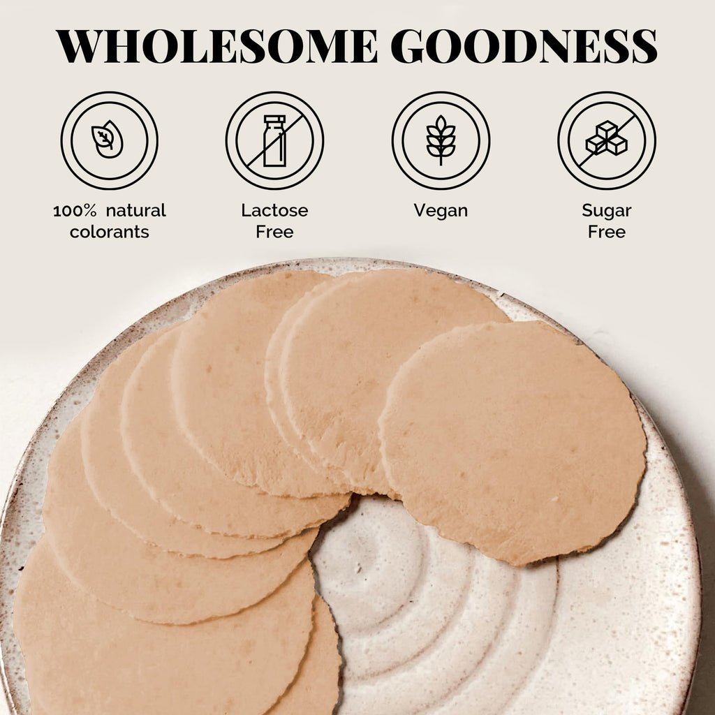 Kalan MNA Amaranth Flour Wafer Thins, Vegan and Sugar-free, Pack of 3