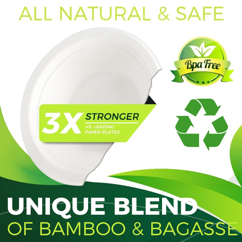 4oz Disposable Paper Cups [100-Pack], Sturdy Small/Mini Paper Cups/bowls, Perfect for Dip Sauce, Tasting and Snacks, 100% Compostable Sample Cups