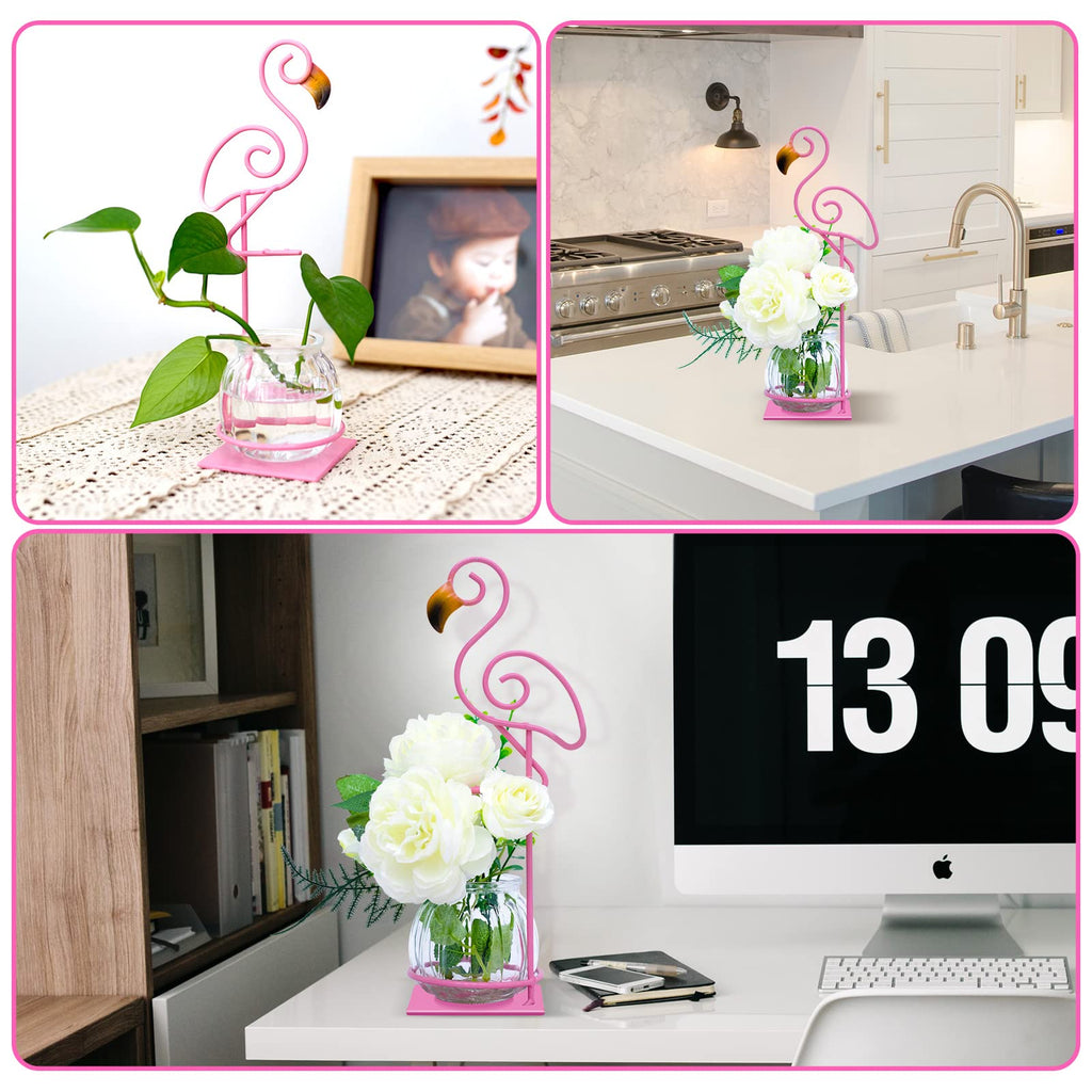 Plant Terrarium, Hydroponic Vases for Home Decoration, Modern Creative Bird Terrarium Stand, Ideal Gifts