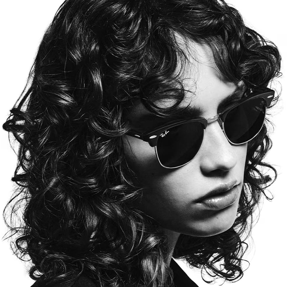 Ray-Ban RB3016 Clubmaster Classic Square Sunglasses for Men for Women