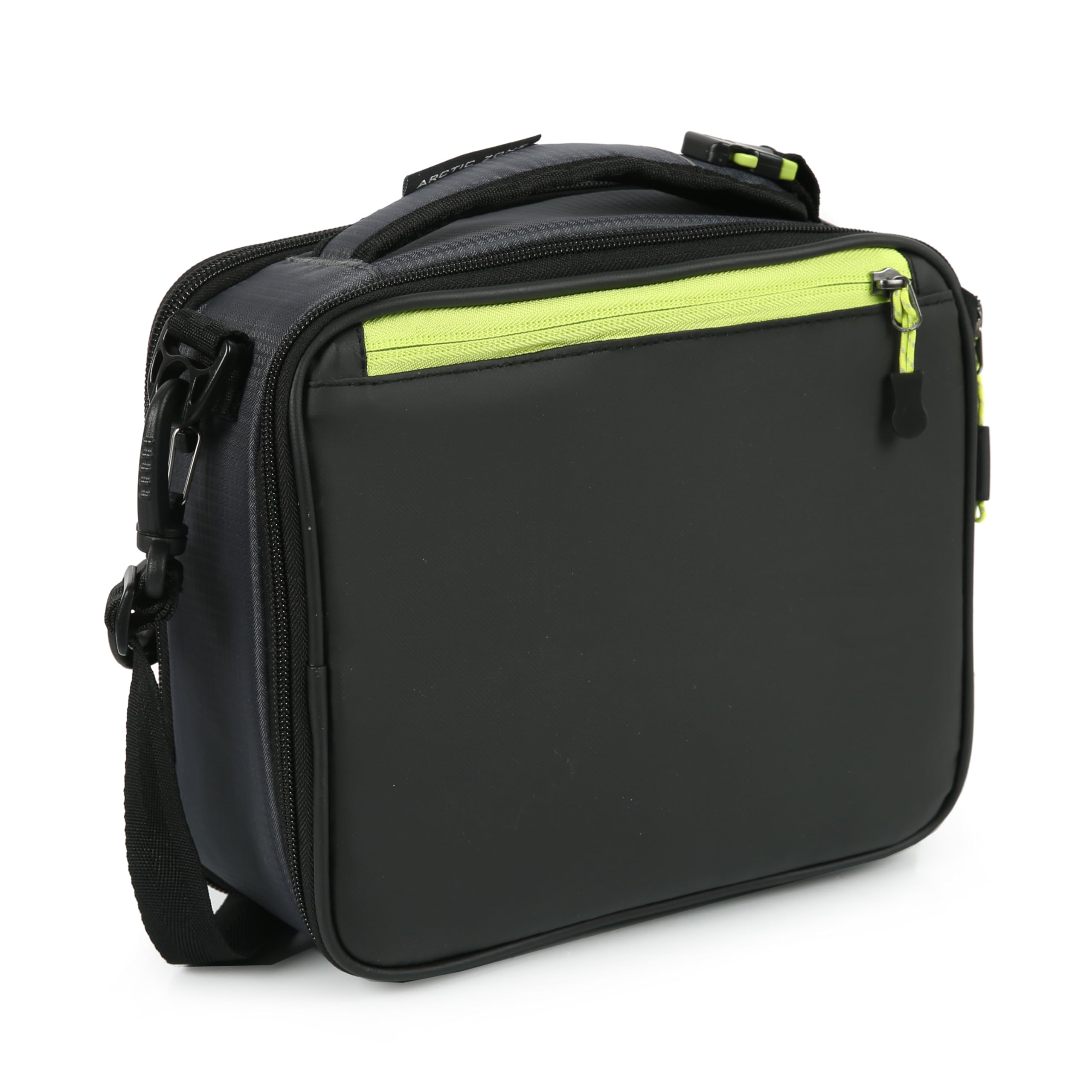 Arctic Zone Titan Deep Freeze Fridge Expandable Insulated Horizontal Lunch Pack, Grey