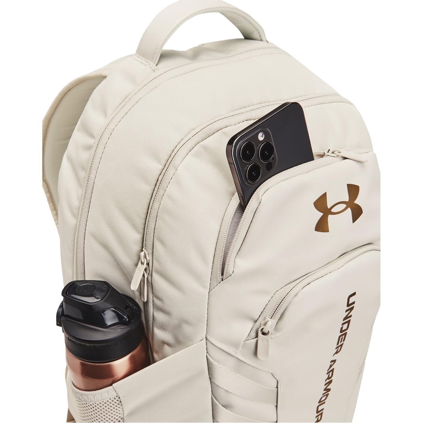 Under Armour Unisex, Hustle 6.0 Pro Backpack (001) Black/Black/Black One Size Fits Most