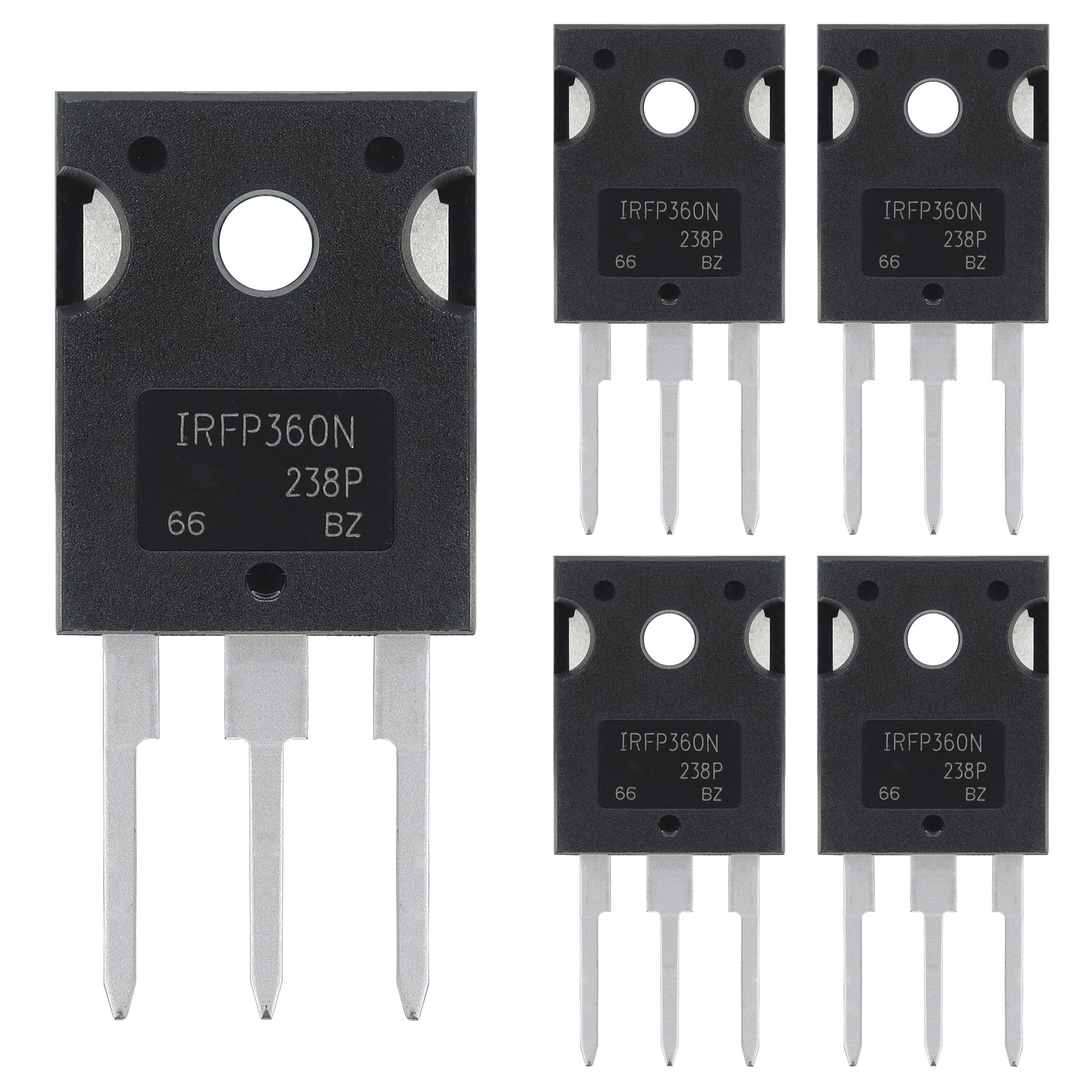 2N2222 2N2222A Amplifier Transistors NPN Silicon Transistor TO-92 60V 800mA (Pack of 200pcs)