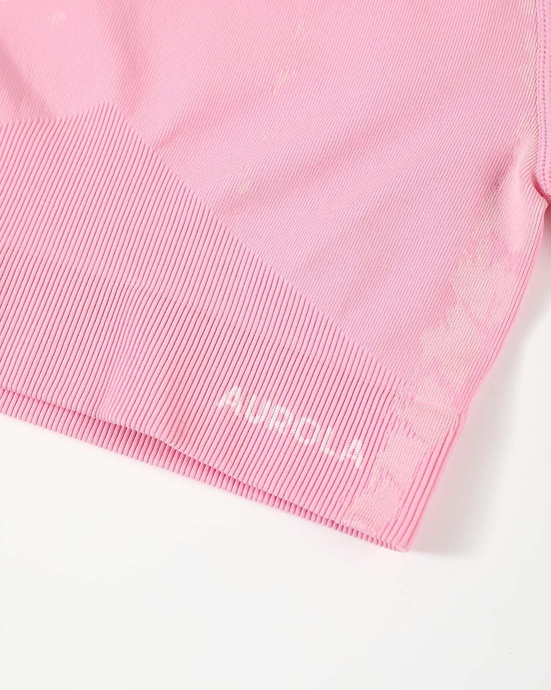 AUROLA Serpent Snake Seamless Workout T-Shirts for Women,Short Sleeve Crop Top Gym Yoga Athletic Shirts Tee