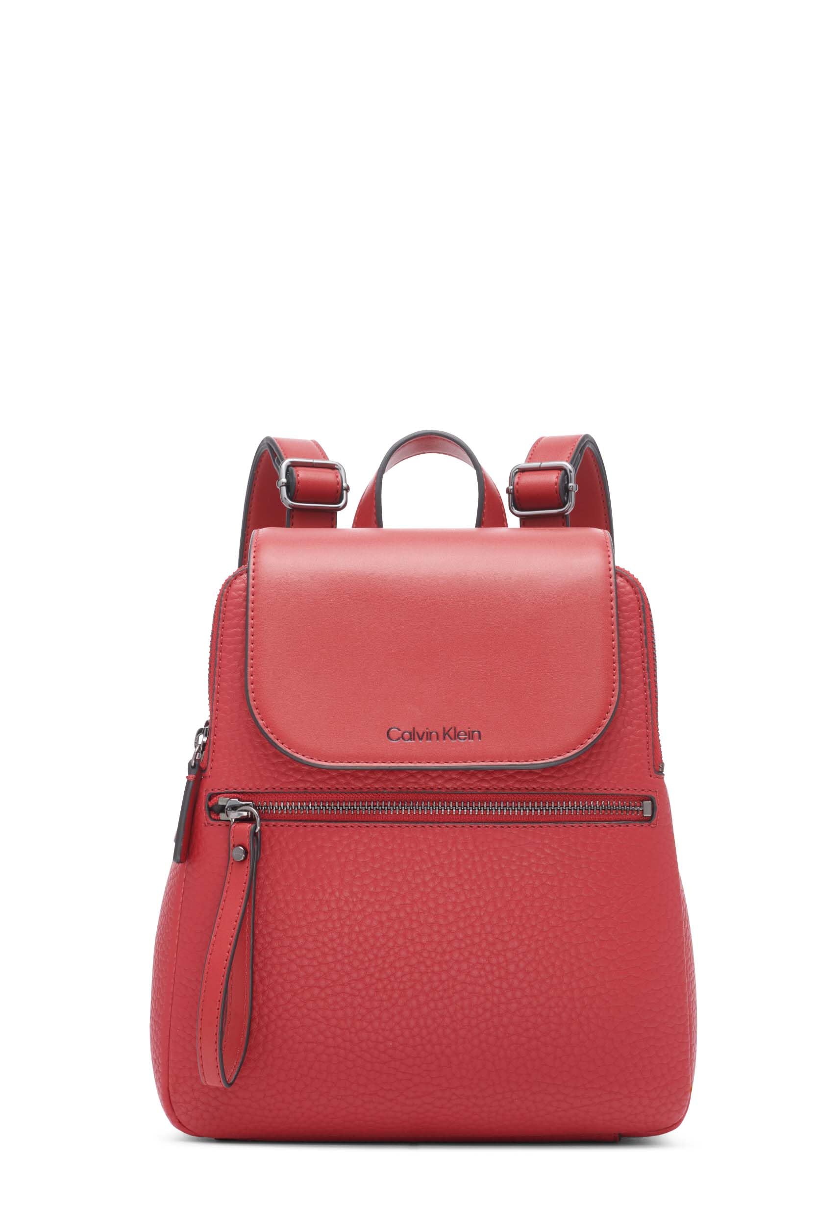 Calvin Klein Elaine Bubble Lamb Novelty Key Item Flap Backpack