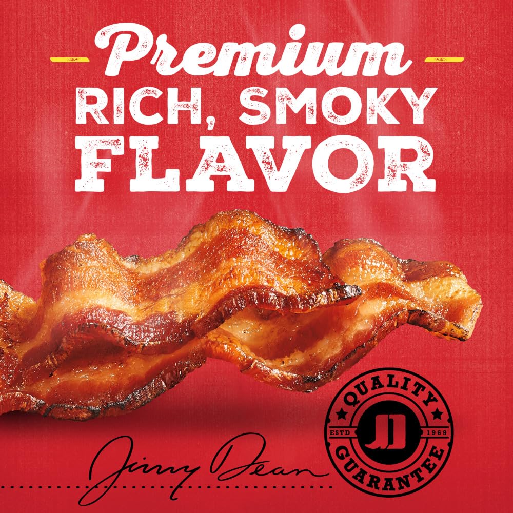 Jimmy Dean, Applewood Smoked Bacon, 12 oz (Prop 12 Compliant)