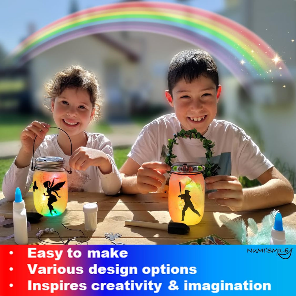 NUMI'SMILE Sports Nightlight Gifts for Boys, DIY Kids Crafts & Christmas Presents Ages 3 4 5 6 7 8-12 Years Old, Baseball, Soccer, Basketball, Football Gifts, Hockey, Tennis, Surfing Art Kit