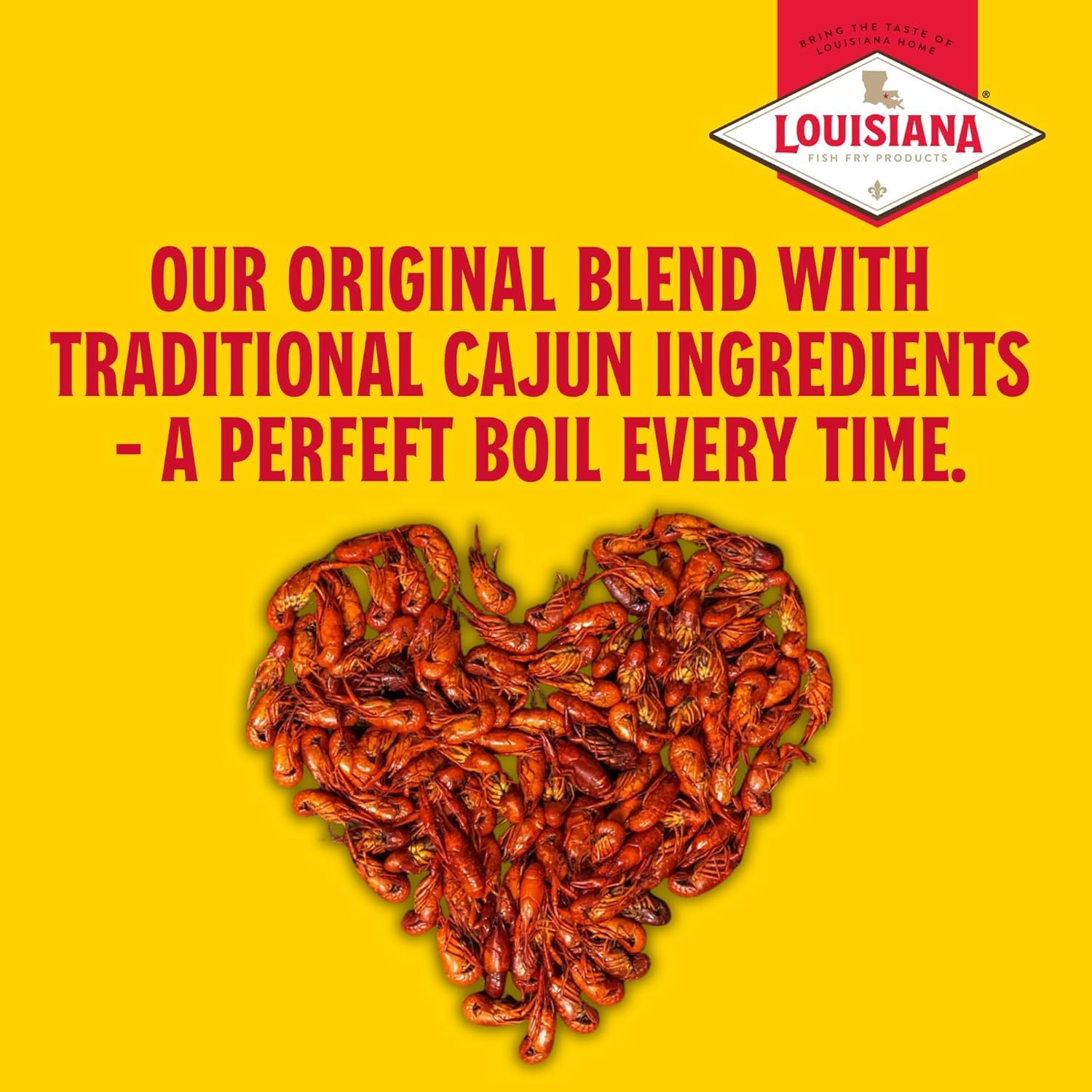 Louisiana Fish Fry Products Crawfish, Shrimp & Crab Boil Seasoning - Spicy & Delicious Seafood Powder Complete Seasoning - Low Salt Cajun Seasoning (4.5 Pound (Pack of 2))