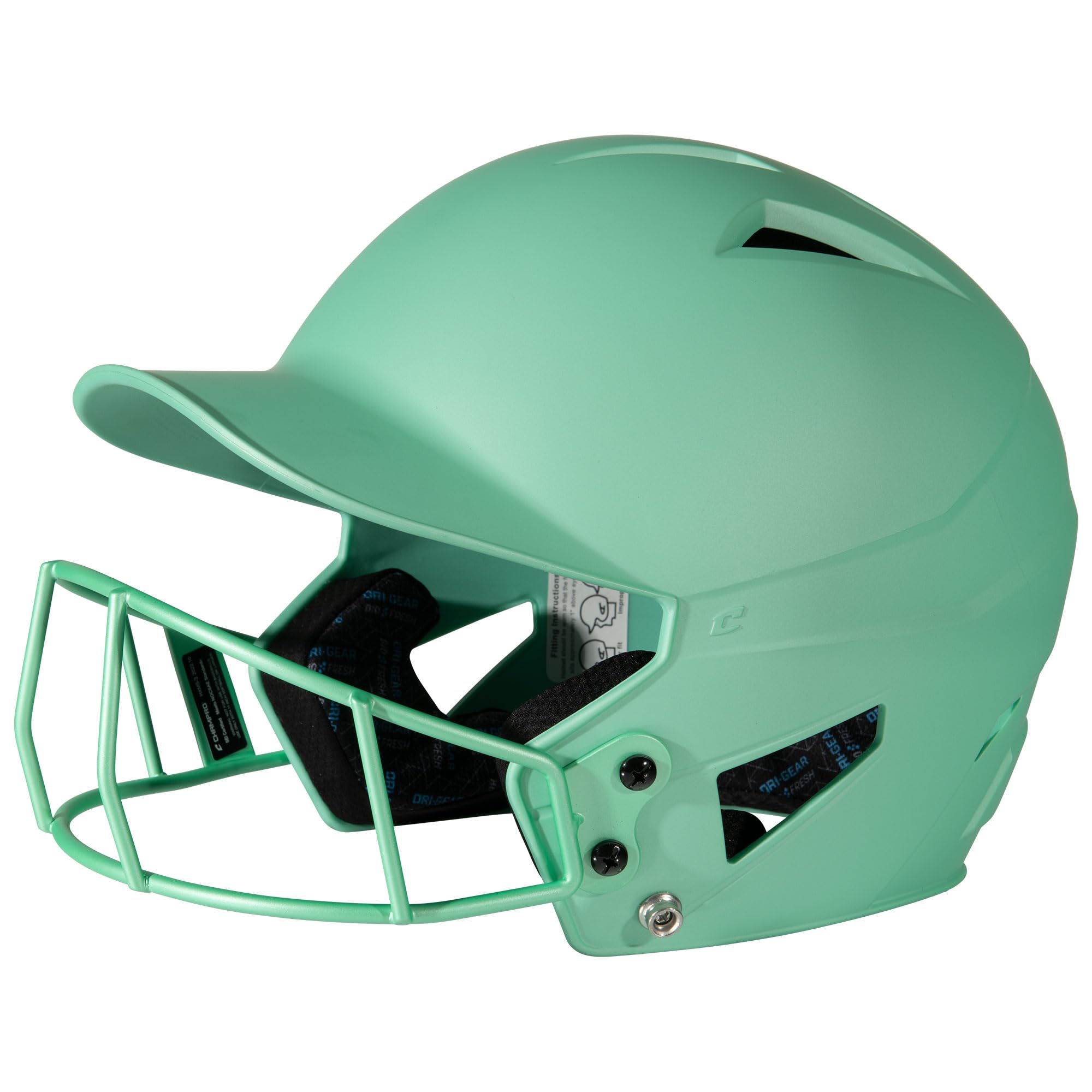 Champro HX Rise Fastpitch Batting Helmet with Facemask