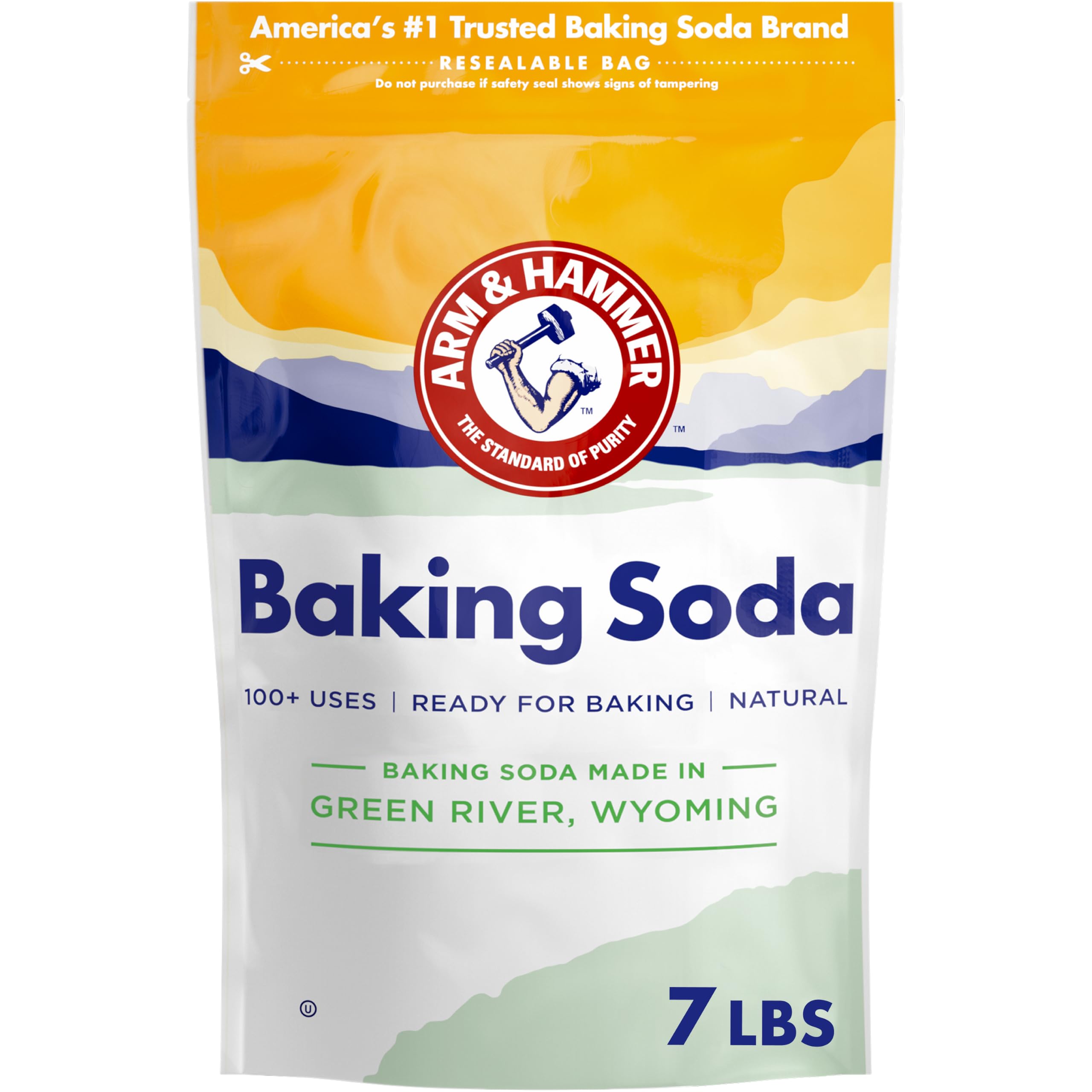 Arm and Hammer, Baking Soda, 43.2 Ounce