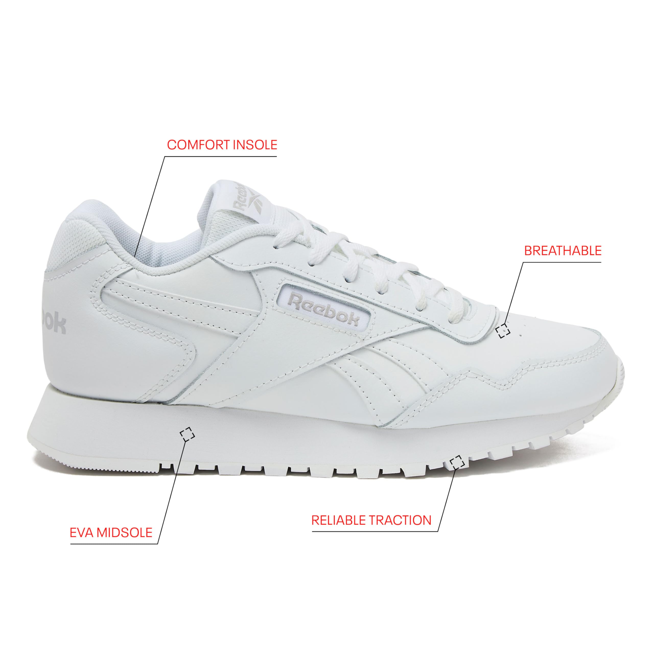 Reebok Women's Glide Sneakers for Women