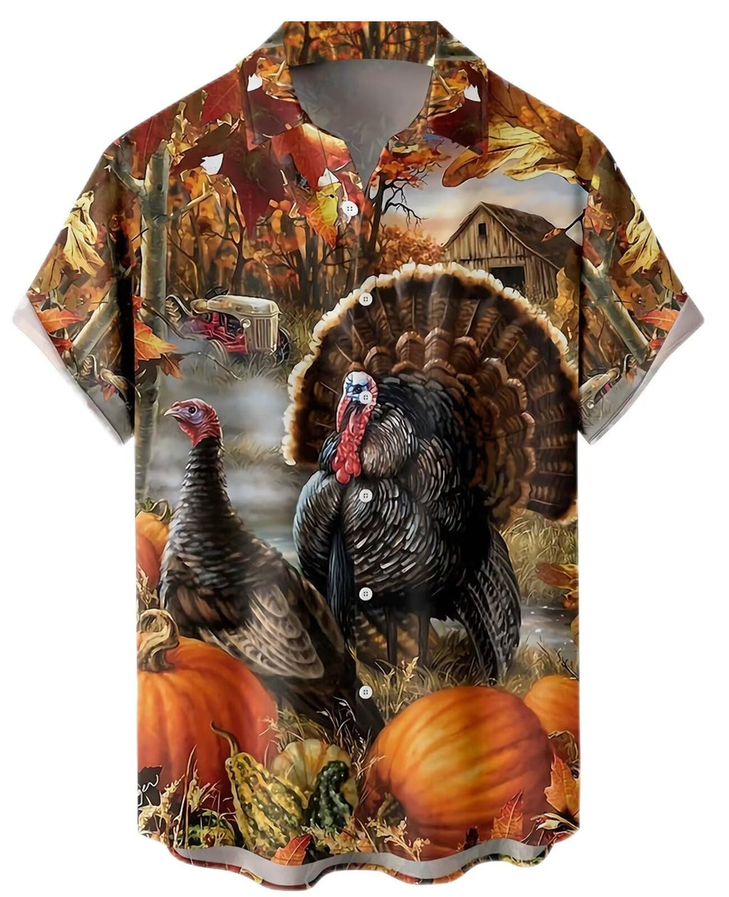 Bowling Shirts for Men Print Short Sleeve Regular Fit Hawaiian Casual Button Down Beach Shirts