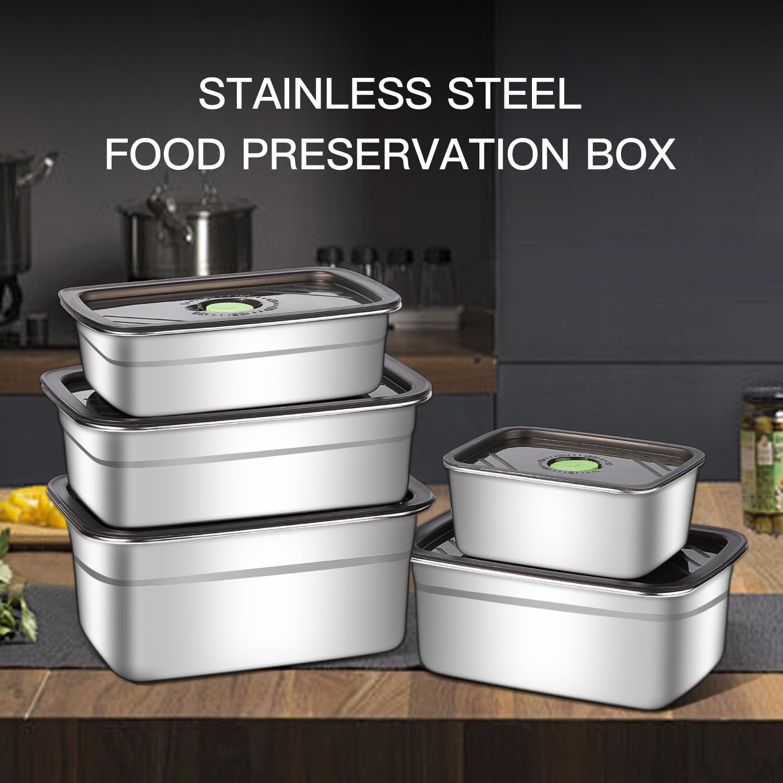GIUOIDUO 10 Pack Stainless Steel Food Storage Containers with Leak-Proof Lids, 37oz Reusable Metal Meal Prep Lunch Boxes, Stackable, Dishwasher Safe for Snacks, Fruits & On-the-Go Meals, BPA-Free