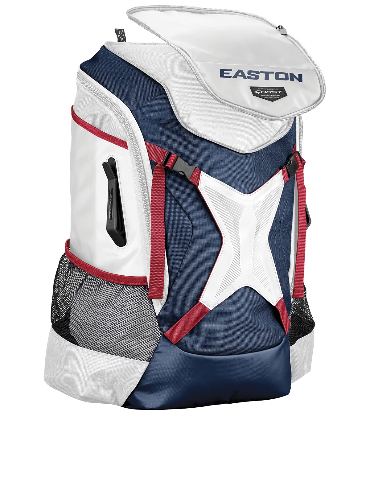 Easton | Ghost NX Backpack Equipment Bag | Adult | Fastpitch Softball | Team Logo Panel | Multiple Colors