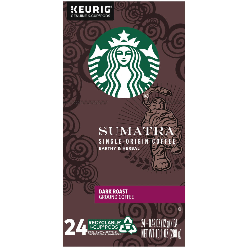 Starbucks Coffee, Caffe Verona Dark K Cup Portion Pack for Keurig Brewers, 24 Count