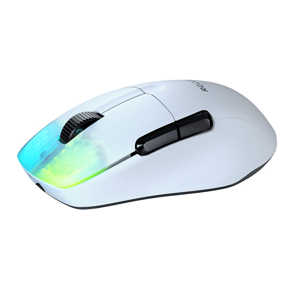 ROCCAT Kone AIMO Remastered PC Gaming Mouse, Optical, RGB Backlit Lighting, 23 Programmable Keys, Onboard Memory, Palm Grip, Owl Eye Sensor, Ergonomic, LED Illumination, Adjustable to 16,000 DPI-Black
