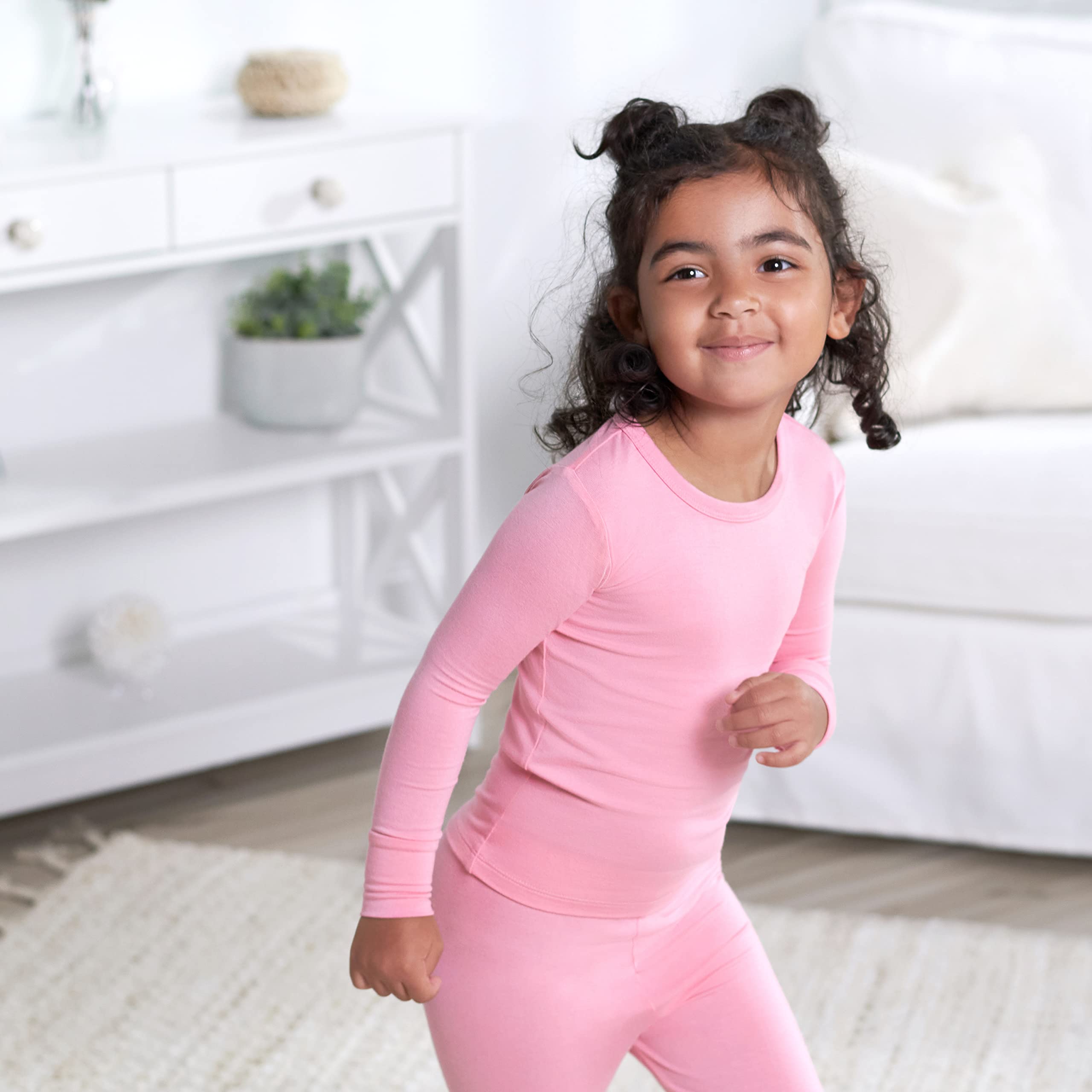 Gerber Unisex Baby Toddler Buttery Soft 2-Piece Snug Fit Pajamas with Viscose Made from Eucalyptus