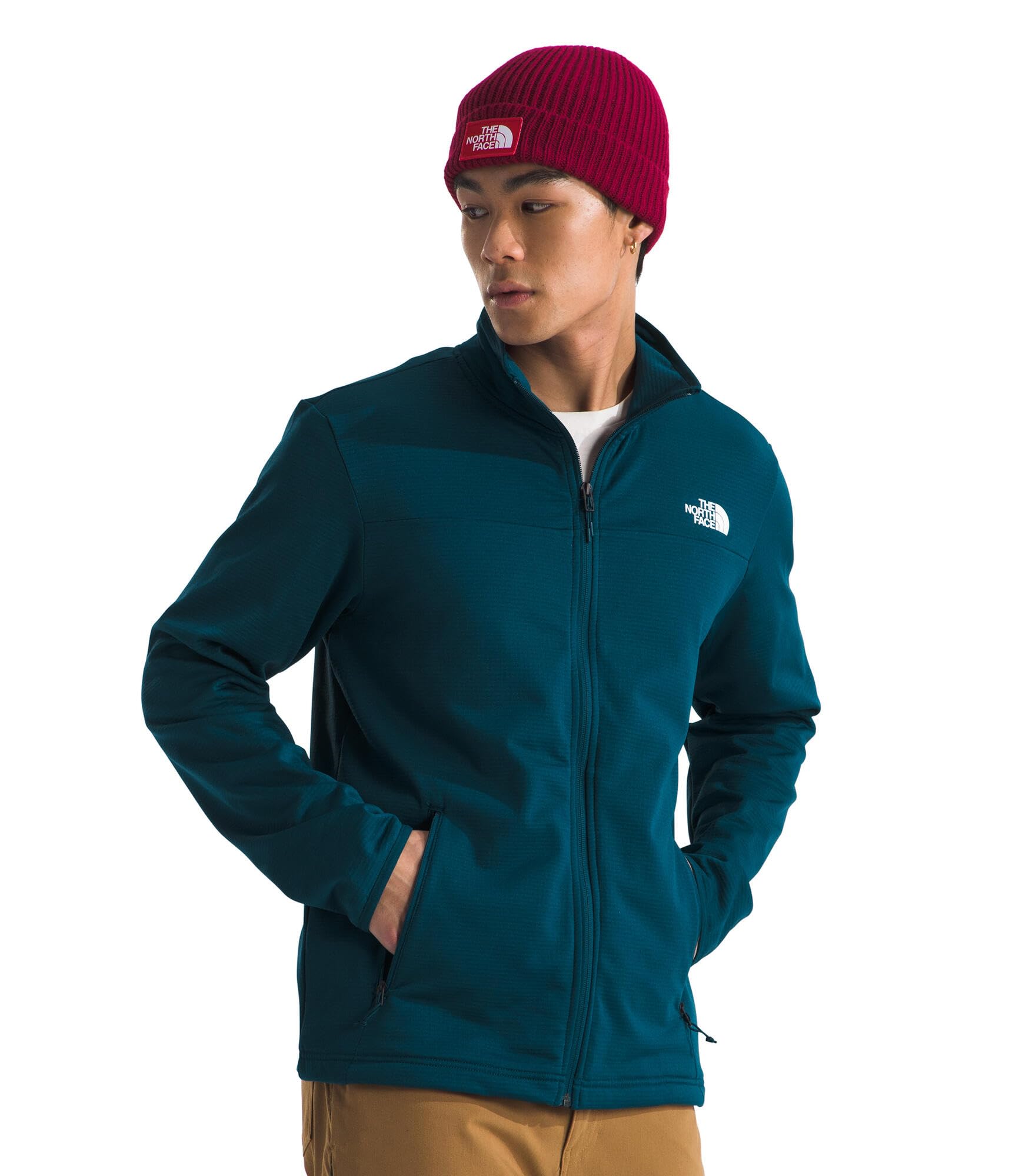 The North Face Cedar Trail Grid Fleece Full Zip Jacket