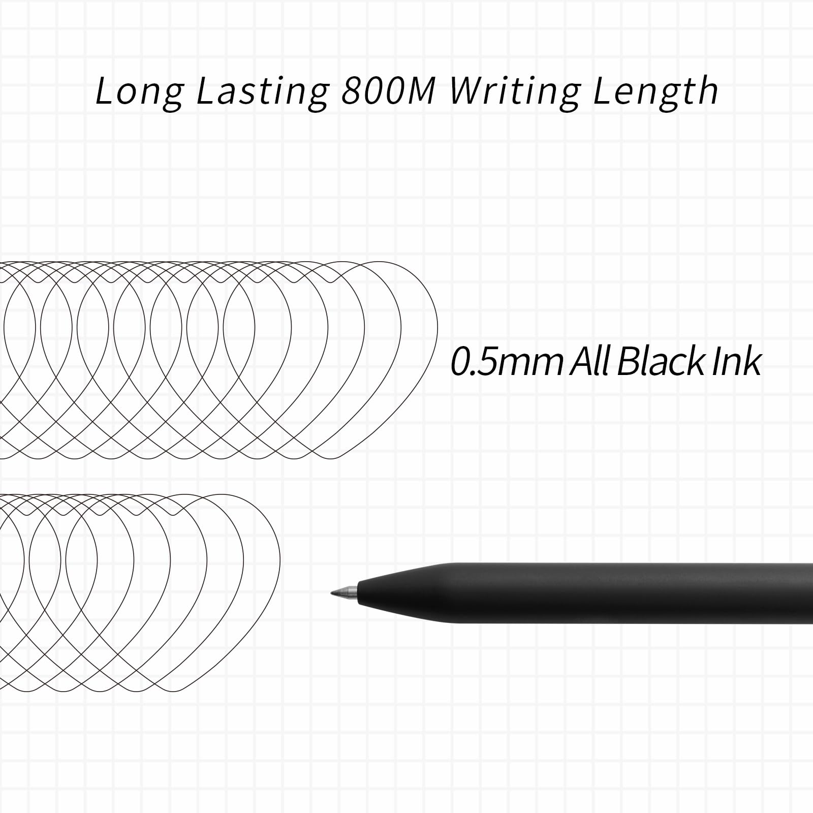Kaco FIRST Gel Pens, Pack of 2 Pieces Cute Stationery Heart Pen Set with Extra 4 Black Refills Quick Drying Holiday Office Supplies (2 Colors)