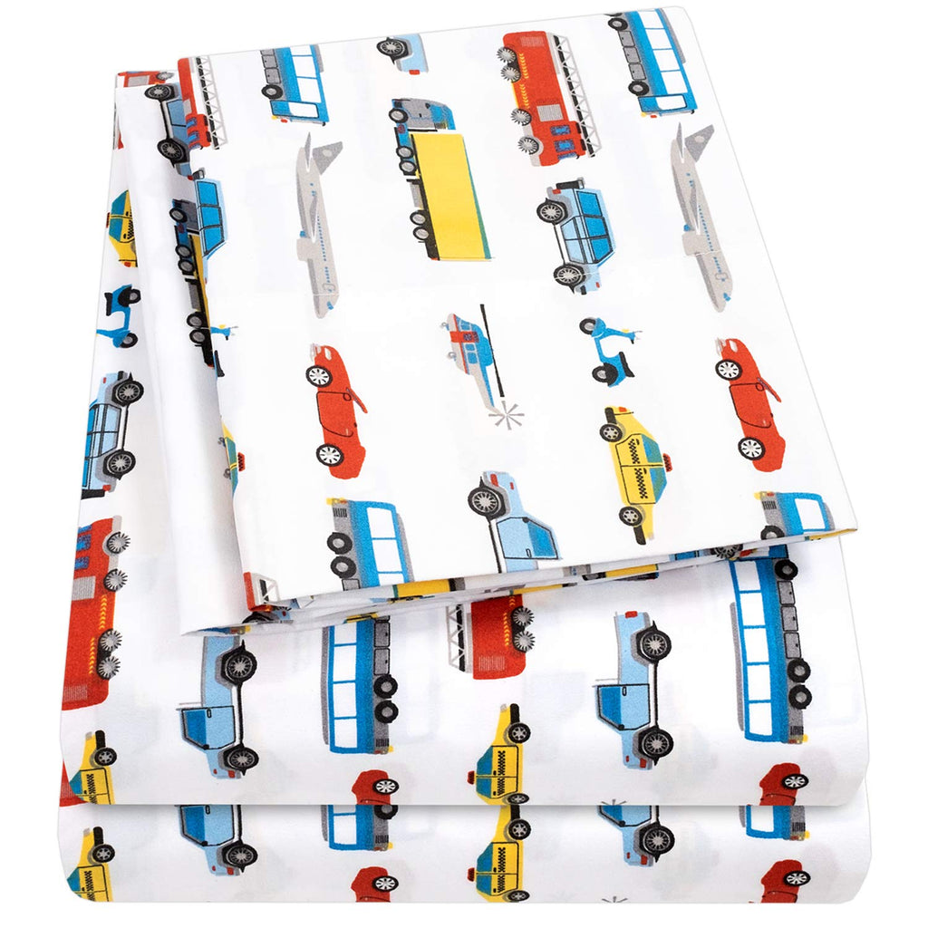 1500 Supreme Kids Bed Sheet Collection - Fun Colorful and Comfortable Boys and Girls Toddler Sheet Sets - Deep Pocket Wrinkle Free Soft and Cozy Bedding - Twin, Ballerinas