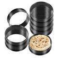 RICHSC-PAN Stainless Steel Perforated Tart Ring Set, 16 Packs Food-Grade, 3.15 Inches and 2.36 Inches, Suitable for All Kinds of Small Fruit Tart Crusts.