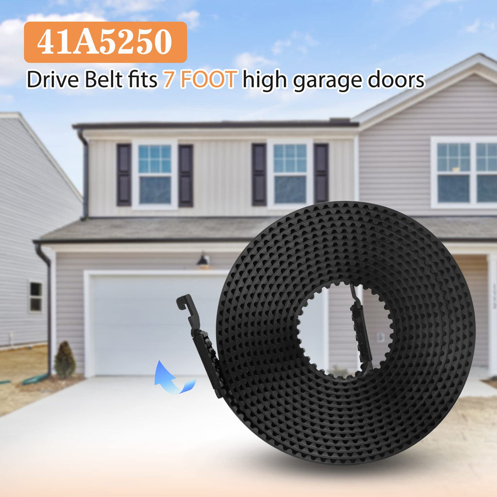 Vanesa 41A5250 Belt for 7 Ft High Garage Door, 237" Garage Door Opener Belt Compatible with liftmaster Chamberlain Garage Door Opener Models HD920EV WD822KD 248739 248754 HD900D HD520EV