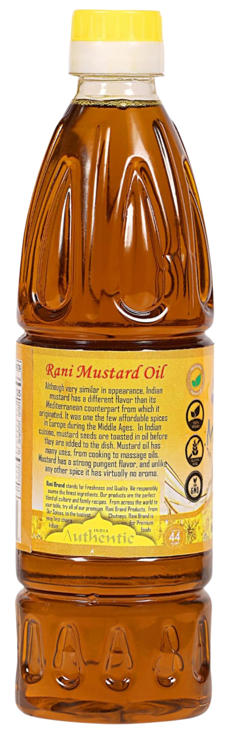 Rani Premium Oils Combo Set of 3 - Peanut Oil, Mustard Oil, Sesame Oil 16.9 Ounce (500ml) ~ Cold Pressed | 100% Natural | Kosher | NON-GMO | Vegan | Gluten Free