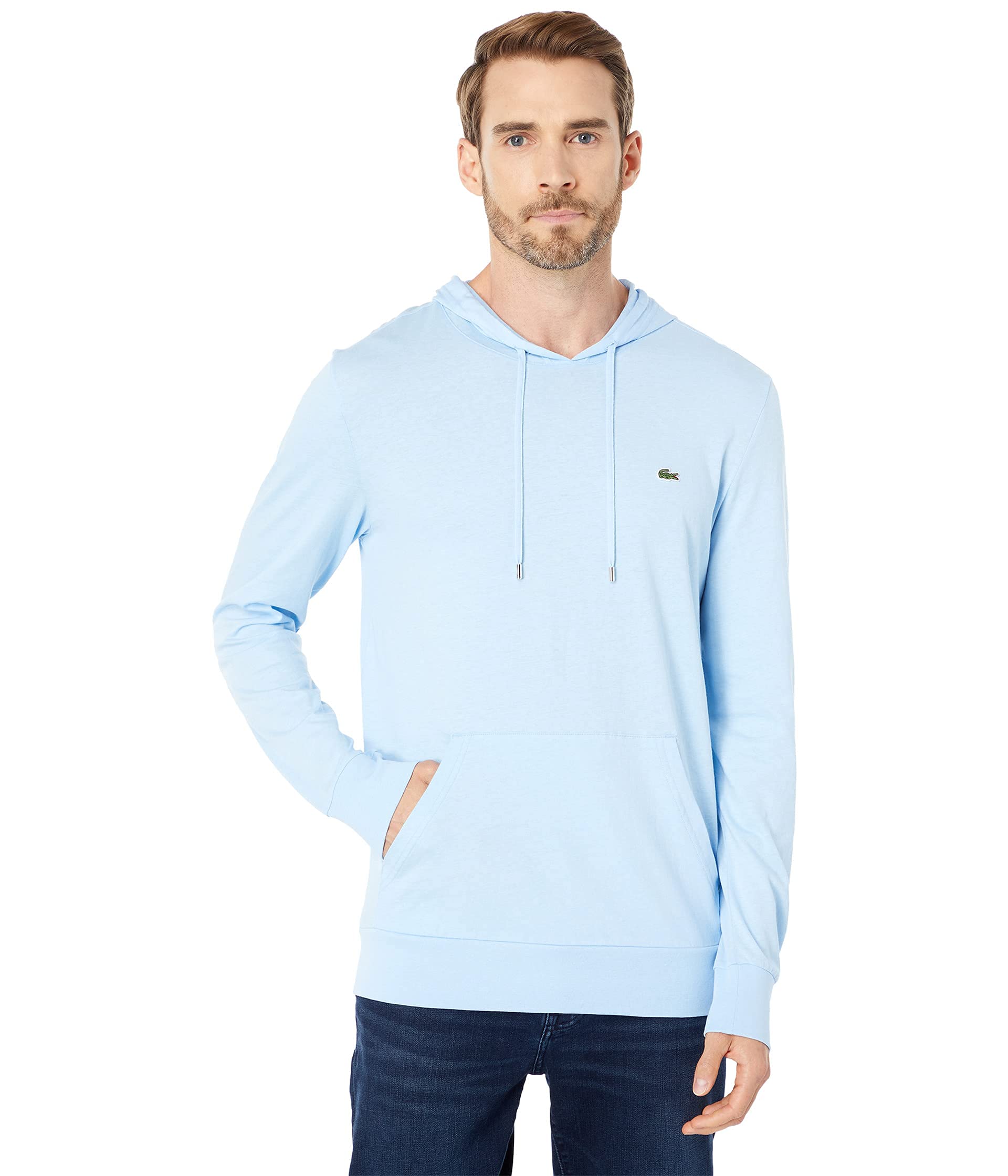Lacoste Men's Long Sleeved Hooded T-Shirt