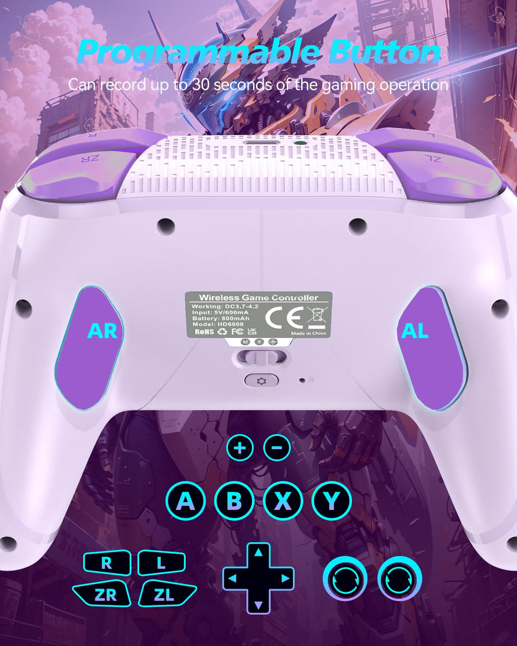 GMBACK Wireless Switch 2 Controller for Nintendo Switch 2/Switch/Lite/OLED