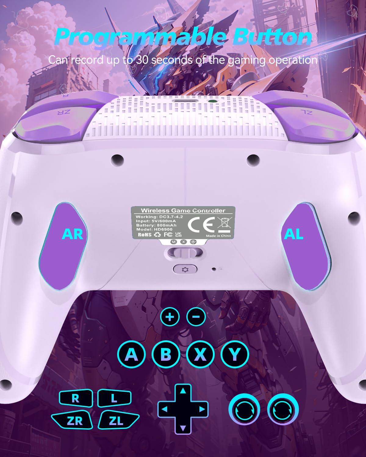 GMBACK Wireless Switch 2 Controller for Nintendo Switch 2/Switch/Lite/OLED