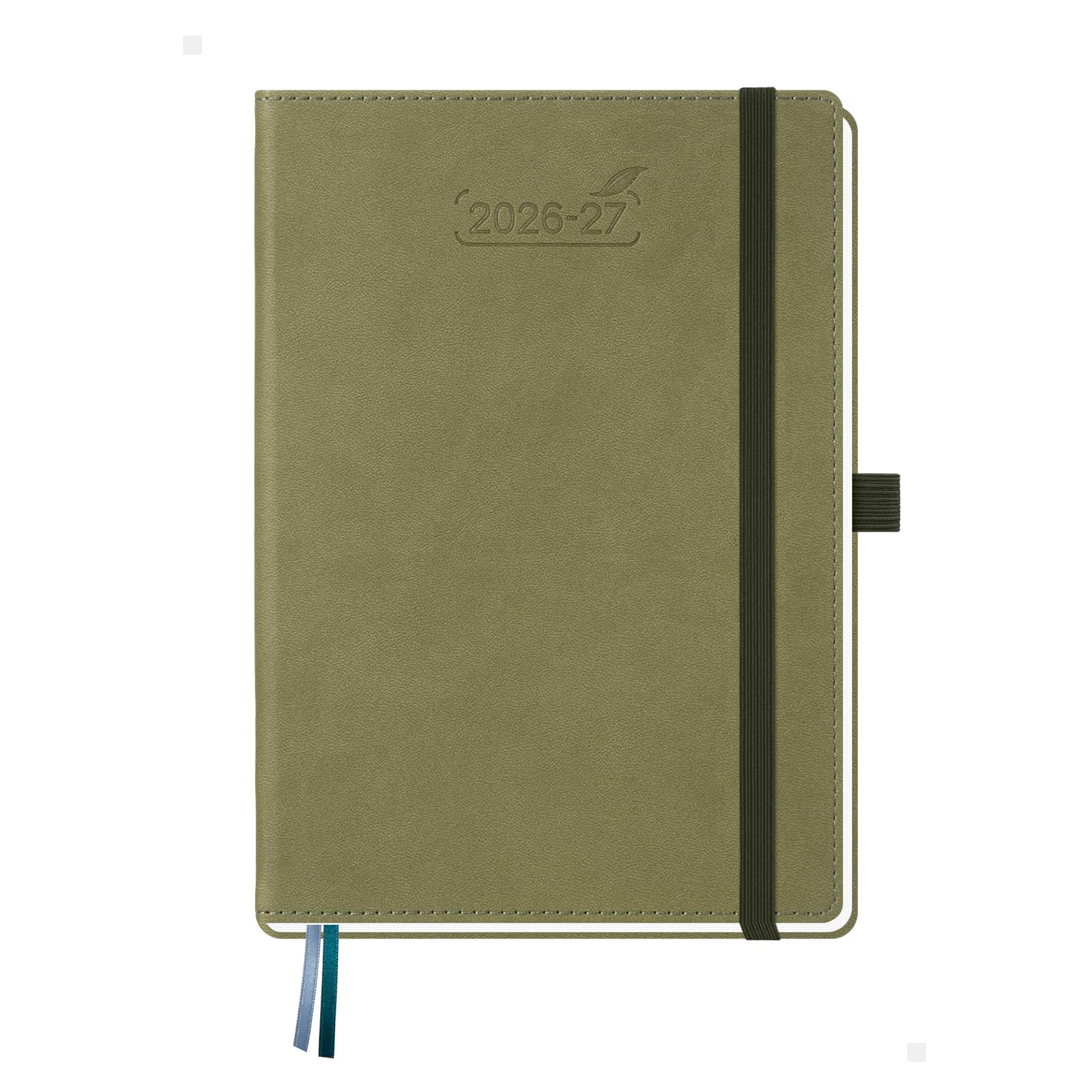 BEZEND Pocket Planner 2026-2027 Weekly and Monthly (3.5" x 6") 18 Months Small Academic Calendar (Jul 26-Dec 27) Ideal for Students, Work & Home, Storage Pocket, PU Leather Hardcover -Black