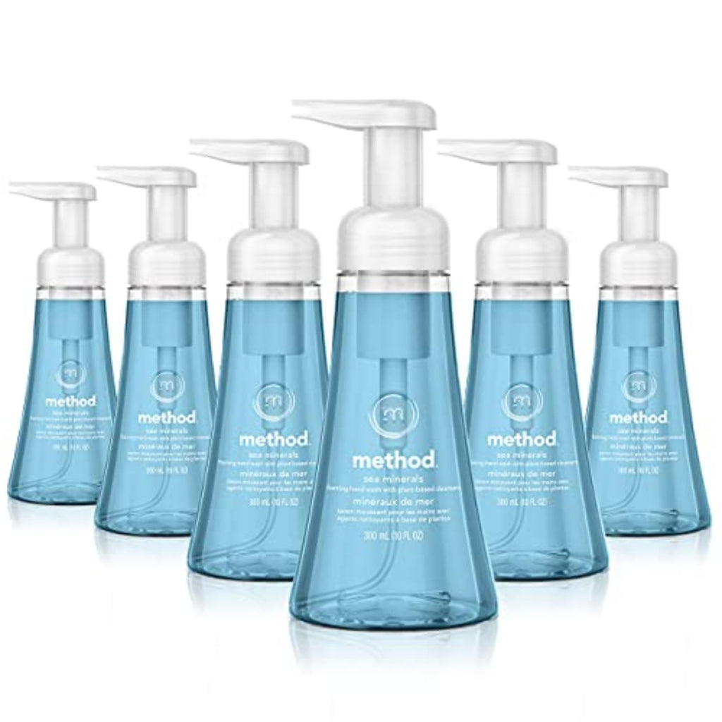 Method Foaming Hand Soap, Sea Minerals, Paraben and Phthalate Free, 10 fl oz (Pack of 3)