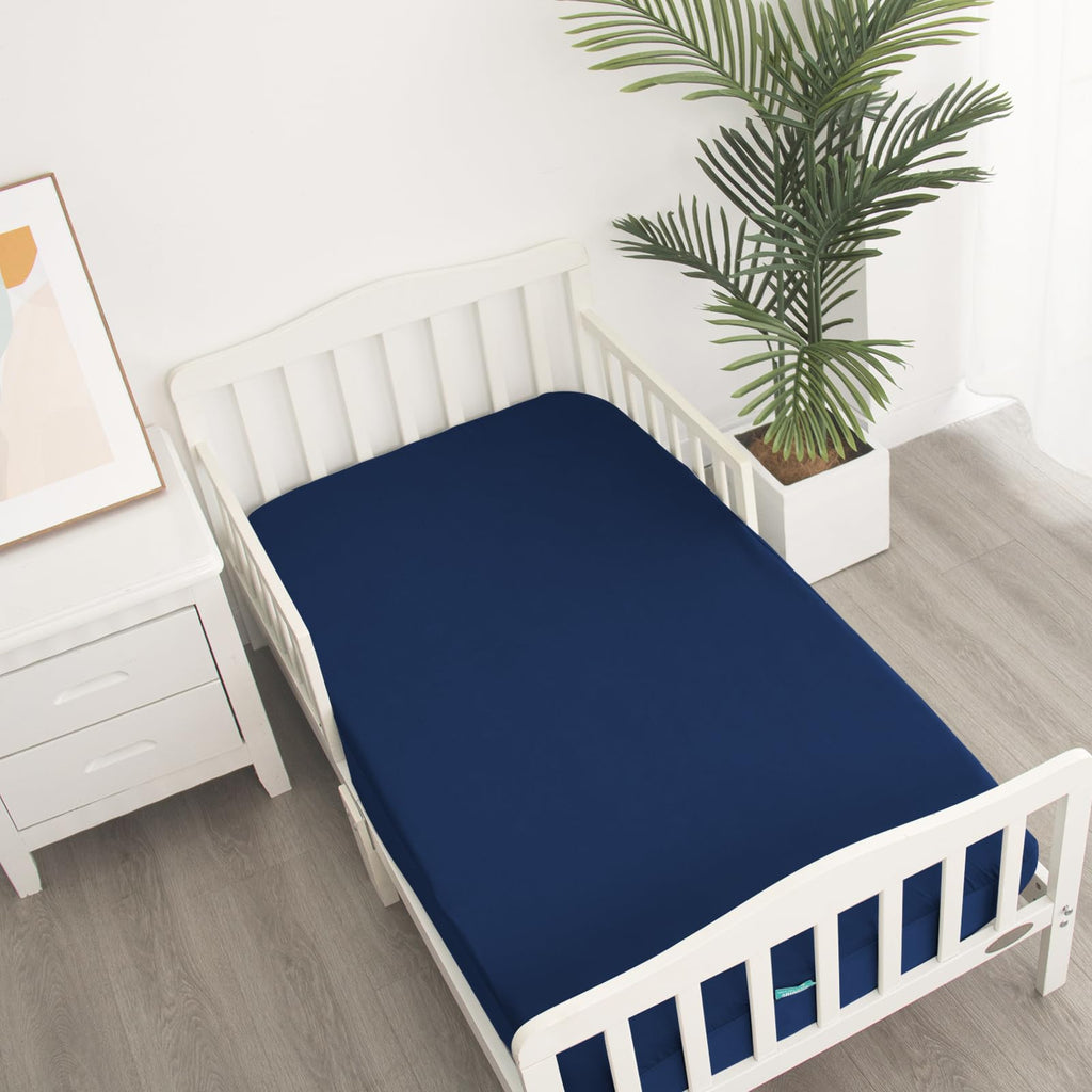 2 Pack Twin Mattress Protector Waterproof, Noiseless & Soft Coverage Mattress Fitted Sheet Twin with Deep Pocket up to 14", Super Breathable & Easy Wash Twin Size Mattress Protector