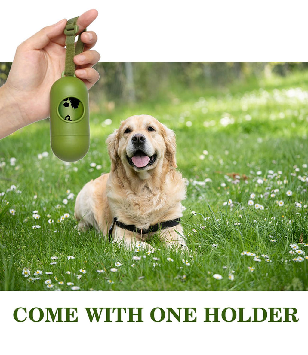Yingdelai Dog Poop Bags 280 Counts: Extra Thick LeakProof Waste Bag with Dispenser for Doggy (Scented)