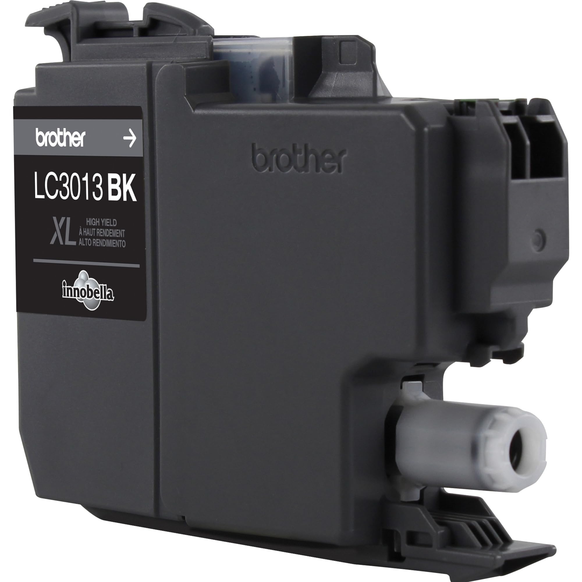 Brother Printer High Yield Ink Cartridge Page Up to 400 Pages Black (LC3013BK), Standard