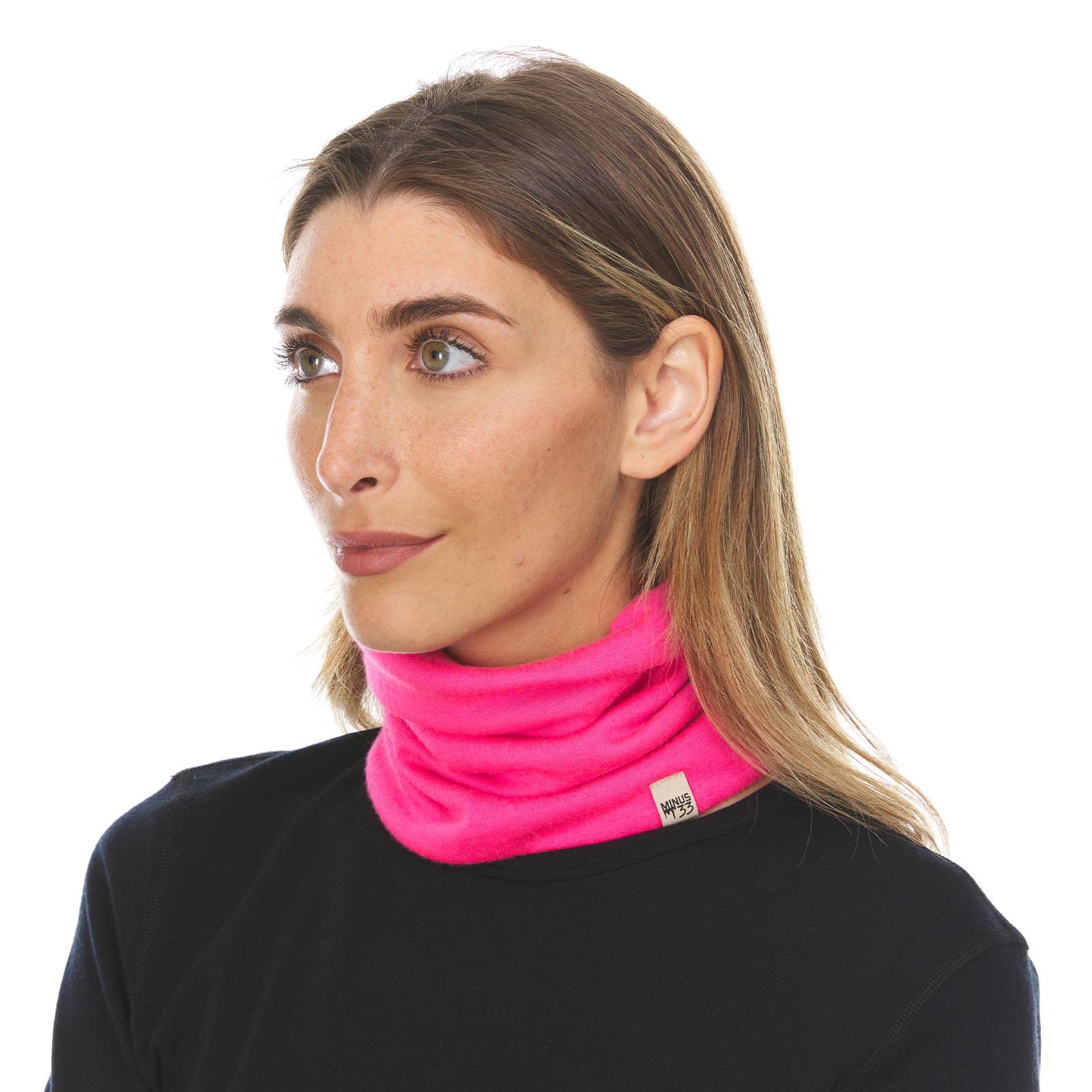 100% Merino Wool - Midweight Neck Gaiter - Skiing Neck Warmer - Winter Face Mask - Multipurpose Headwear