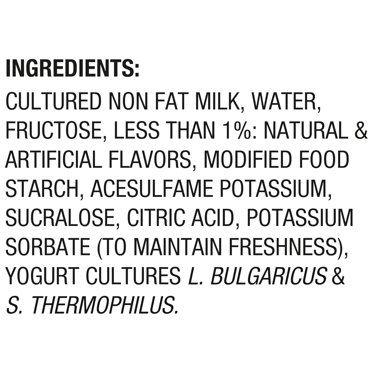 Light & Fit by Dannon Greek Nonfat Yogurt, Vanilla, Gluten-Free, 32 oz.