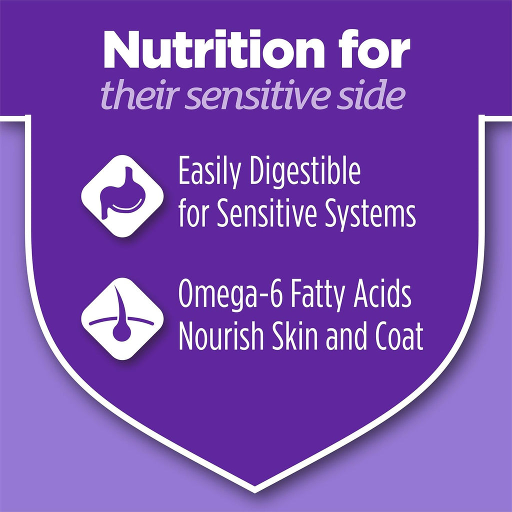 Purina Cat Chow Gentle Sensitive Stomach and Skin Dry Cat Food with Turkey - (Pack of 4) 3.15 lb. Bags