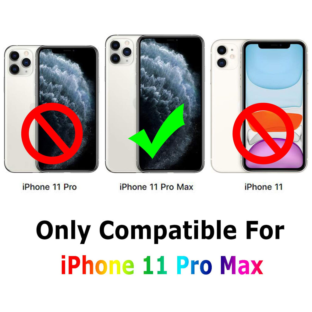 TENOC Phone Case Compatible with iPhone 11, Black Case Anti-Fingerprint Protective Bumper Matte Cover for 6.1 Inch