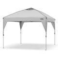 Core Instant Straight Leg Canopy Tent with Adjustable Sun Wall, 6 ft x 4 ft , Gray