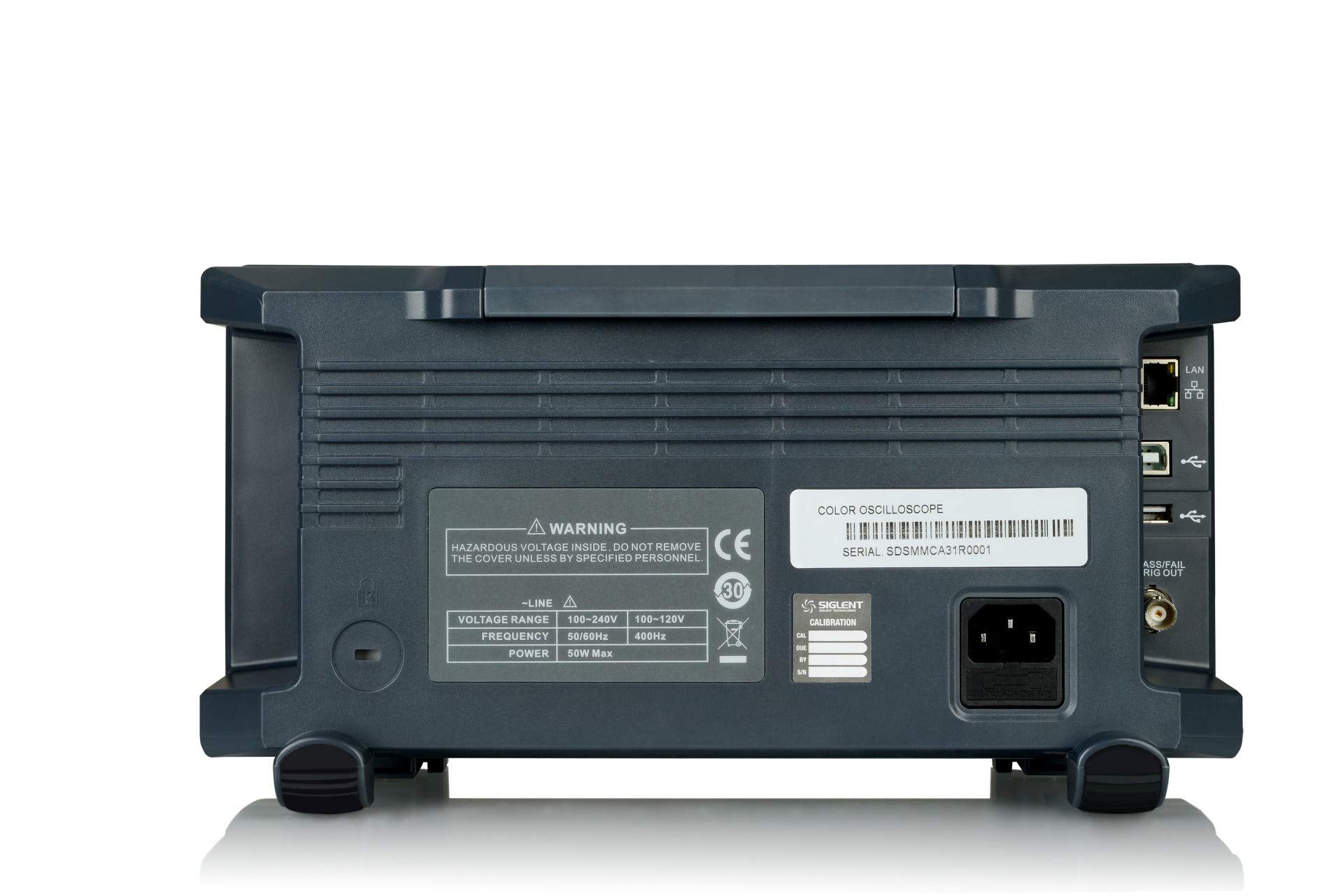 Siglent Technologies SDS1104X-E 100Mhz Digital Oscilloscope 4 Channels Standard Decoder, Grey